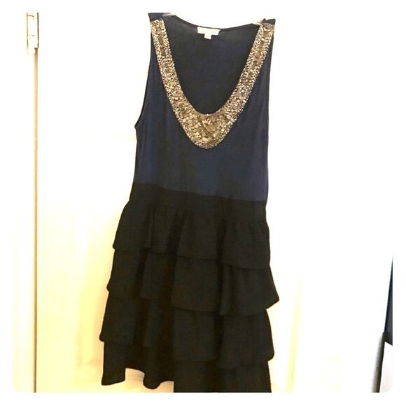 Blinged our ruffle dress - Picture 1 of 3